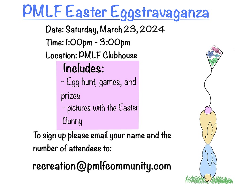 PMLF Easter Egg Hunt 2024