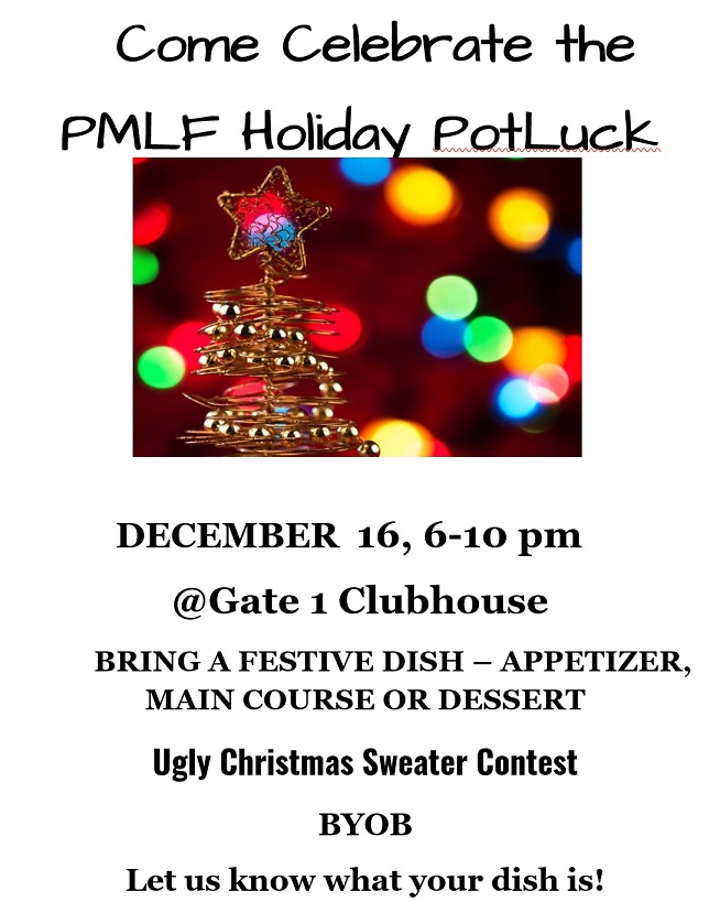 PMLF Holiday Pot Luck 2023